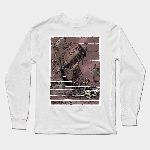 Hanged Man Long Sleeve T-Shirt by Froobius